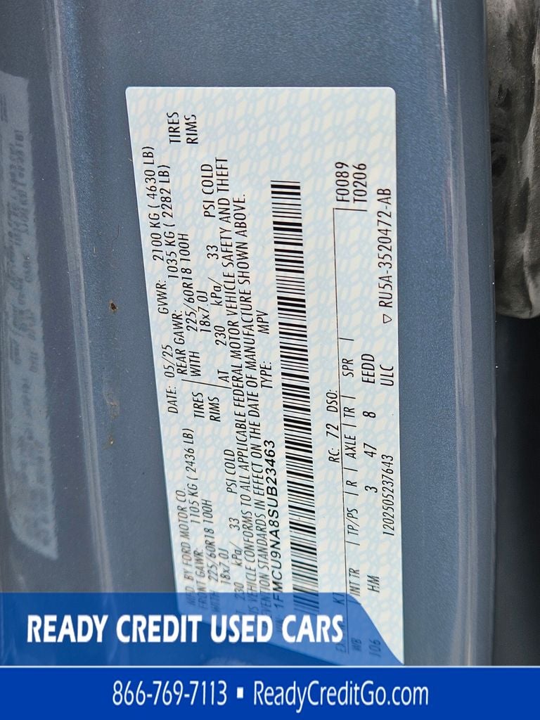 2025 Ford Escape ST-Line Select