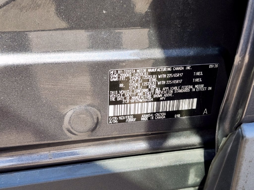 2021 Toyota RAV4 LE