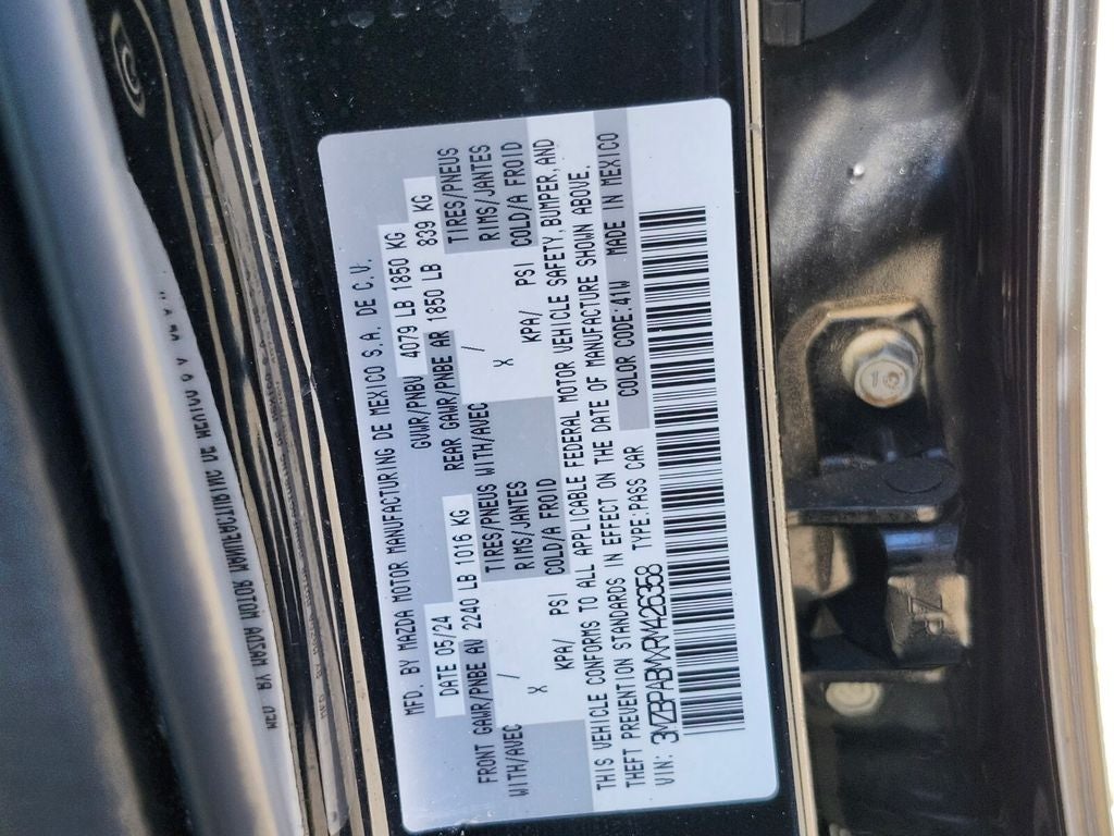 2024 Mazda Mazda3 2.5 S Select Sport