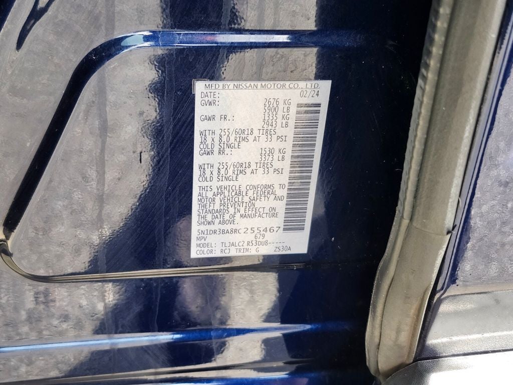 2024 Nissan Pathfinder SV
