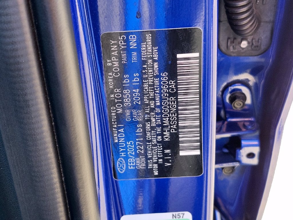 2025 Hyundai Elantra SEL Sport